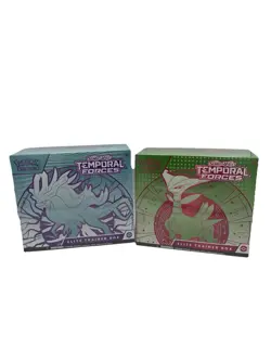Pokemon - Temporal Forces - Elite Trainer Box Sealed ETB Set Of 2 - Image 1