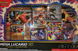 Mega Lucario ex Premium Figure Collection Box - Factory Sealed Pokemon TCG - Image 1