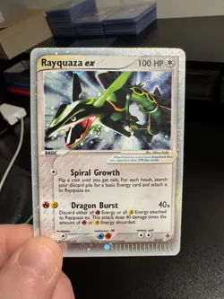Rayquaza ex 97/97 Holo - Pokemon 2003 Dragon READ DESCRIPTION - Image 2