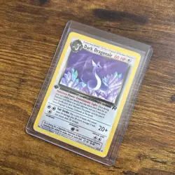 Pokemon TCG Team Rocket #33/82 Dark Dragonair MP 1st Edition Vintage Uncommon - Image 3
