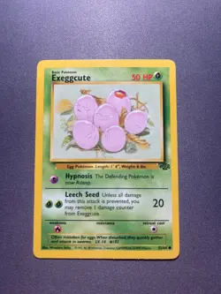 Pokemon TCG Exeggcute Jungle 52/64 Unlimited 1999-2000 Wizards Base Set - Image 1