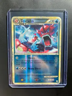 Gyarados 123/123 Reverse Holo Pokemon Heart Gold & Soul Silver Pokemon TCG - Image 1