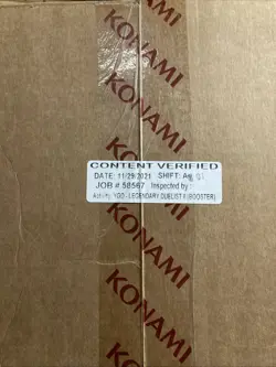 YUGIOH LEGENDARY DUELISTS SYNCHRO STORM BOOSTER 12 BOX CASE Factory Sealed - Image 1