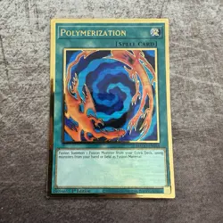 Polymerization - MAGO-EN044 - Premium Gold Rare 1st Ed Yugioh - NM - Image 1