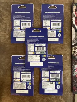 5x One Piece OP14 - THE AZURE SEA’S SEVEN - Sleeved Blister Booster Packs Lot - Image 2