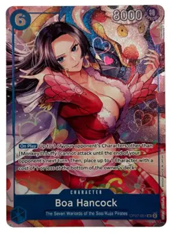 Boa Hancock - One Piece TCG OP07-051 Seven Warlords of Sea Set English NM - Image 1