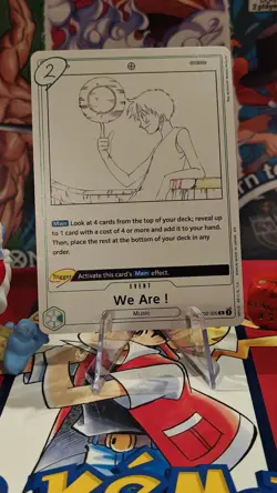 One Piece CCG - WE ARE! - EB02-020 R Anime 25th Collection - Eng. NM (1x Copy) - Image 1