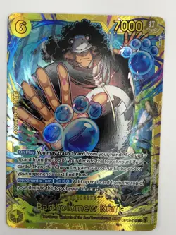 One Piece CCG - Bartholomew Kuma SEC OP12-119 Legacy of the Master - English NM - Image 1