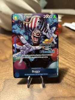 One Piece TCG Buggy ST17-003 CHAMPIONSHIP FINALIST SET NM TOP 16 - Image 1
