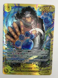 One Piece CCG - Bartholomew Kuma SEC OP12-119 Legacy of the Master - English NM - Image 1