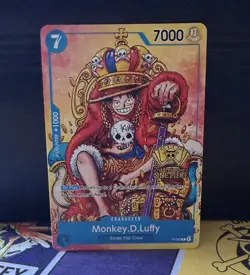 One Piece TCG Monkey.D.Luffy (2nd Anniversary Stamped Promo) P-043 - Image 1