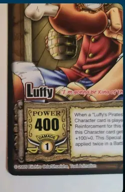 One Piece CCG The Quest Begins Pirate’s Ambition Luffy PR001 Shonen Jump Promo - Image 5