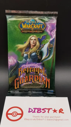World of Warcraft Wow TCG Betrayal Of The Guardian Booster Pack Read Description - Image 1
