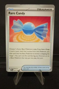 Pokemon: Scarlet & Violet - Rare Candy 191/198 - Miscut Error Card - Image 1
