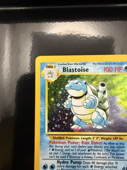 Pokemon Base Set 2 Blastoise Holo Rare Card 2/102 Unlimited LP Vintage WOTC TCG - Image 4