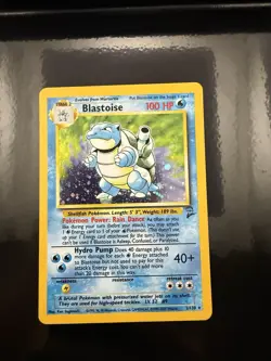Pokemon Base Set 2 Blastoise Holo Rare Card 2/102 Unlimited LP Vintage WOTC TCG - Image 5