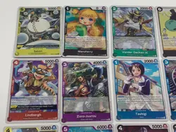 x20 One Piece OP05 OP06 Rare R Foil Card Lot Belo Viva Luffy No Duplicates 1 - Image 5
