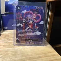 Perona OP06-093 OP14 SP Alternate Art Azure Sea's Seven One Piece Card English - Image 1