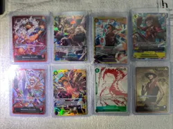 Monkey.D.Luffy Lot Of Cards One Piece Tcg - Image 2