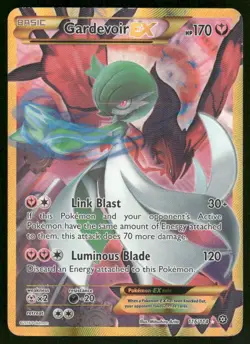 Pokemon Cards Gardevoir EX 116/114 Steam Siege Secret Rare MP - Image 1