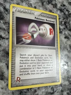 Pokemon Retriever (#84/109) Team Rocket Returns LP Pokemon Rare Card - Image 2