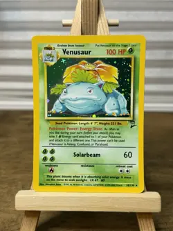 Venusaur 18/130 Holo Rare - Base Set 2 - Pokemon Card - WOTC Vintage - LP - Image 1
