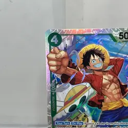 Monkey D Luffy Prb02-005 SR One Piece Card Tcg ENG Super Rare - Image 2