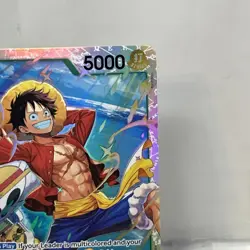 Monkey D Luffy Prb02-005 SR One Piece Card Tcg ENG Super Rare - Image 3