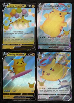 Pokemon TCG 25th Anniversary Celebrations Near Complete Base Set Cards 23 Total - Image 4