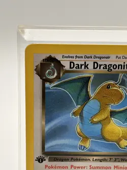 Dark Dragonite - 22/82 - Pokemon Team Rocket 1st Edition Rare Card WOTC NM - Image 2