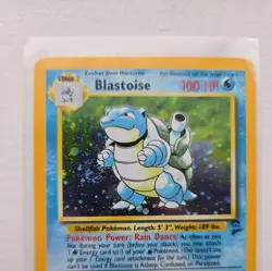 Blastoise 2/130 Holo Rare - Base Set 2 - Pokemon Card - SWIRL 🌀 - Image 2