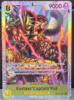 Eustass Captain Kid PRB-02 OP10-112 Super Rare The Best Vol 2 One Piece NM Card - Image 1