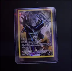 Pokemon Dialga Full Art Promo XY77 XY Holo Basic English Card - Image 1