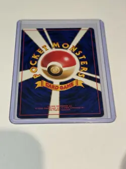 Rare Hitmonlee #106 Fossil Set Pokemon Card TCG Holo LP Vintage Japanese w Swirl - Image 2