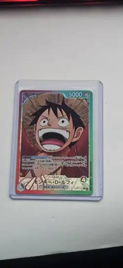 [NM] Monkey D Luffy ONE PIECE Card Game Japanese OP13-001 L Carrying on His Will - Image 1
