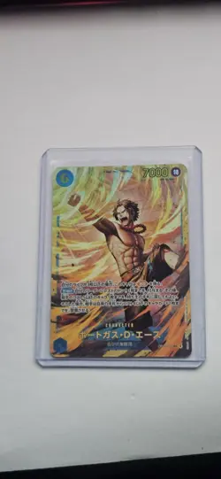 Portgas D. Ace OP13-119 SEC Carrying on His Will - ONE PIECE Card Game Japanese - Image 1