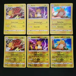 Pokemon Raichu x13 Card Lot Bundle - Image 1