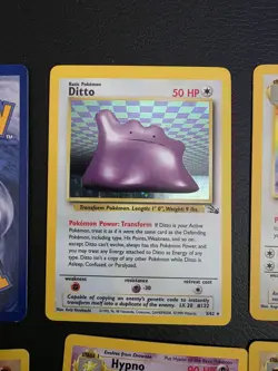 Pokemon TCG Fossil Holos 10 Card Lot Vintage WOTC Great Condition! - Image 4