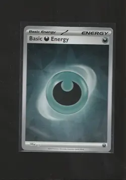 2025 Scarlet Violet Prismatic Evolutions Holo foil Energy Card Dark - Image 1