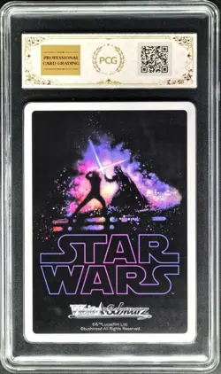 2022 Weiss Schwarz Cards JPN. Star Wars Darth Vader CC S49-084 PCG 10 GEM-MT - Image 2