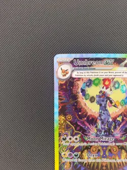 Pokemon Prismatic Evolutions Umbreon EX 161/131 Special Illustration Rare Card - Image 2