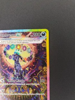 Pokemon Prismatic Evolutions Umbreon EX 161/131 Special Illustration Rare Card - Image 3