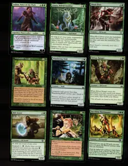 Wolves & Elves!-100 Card Magic the Gathering Commander Deck-Rare-Mythic-MTG - Image 3