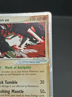 Pokemon Groudon EX Holo Card Hidden Legends Series 93/101 - Image 5