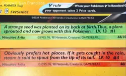 Lot of 3 JUMBO Pokemon TCG Game Trading Cards Pikachu Charmander Bulbasaur - Image 5