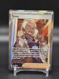 Tyme 143/131 Prismatic Evolutions Ultra Rare Pokemon TCG Card NM - Image 1