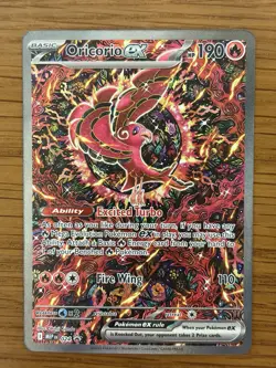2025 Pokemon Phantasmal Flames Promo Card 024 Oricorio EX from Charizard UPC -NM - Image 1