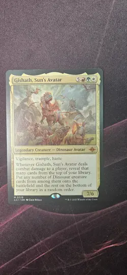 Gishath, Sun's Avatar The Lost Caverns of Ixalan Regular - Image 1