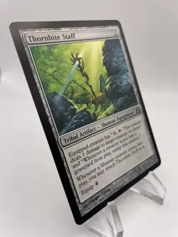 Thornbite Staff - Morningtide - Uncommon - MTG - Shaman Equipment - NM/M Cond - Image 2