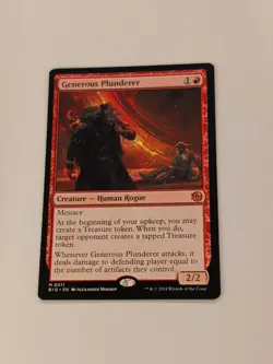 Generous Plunderer Outlaws of Thunder Junction: the Big Score Regular - Image 1